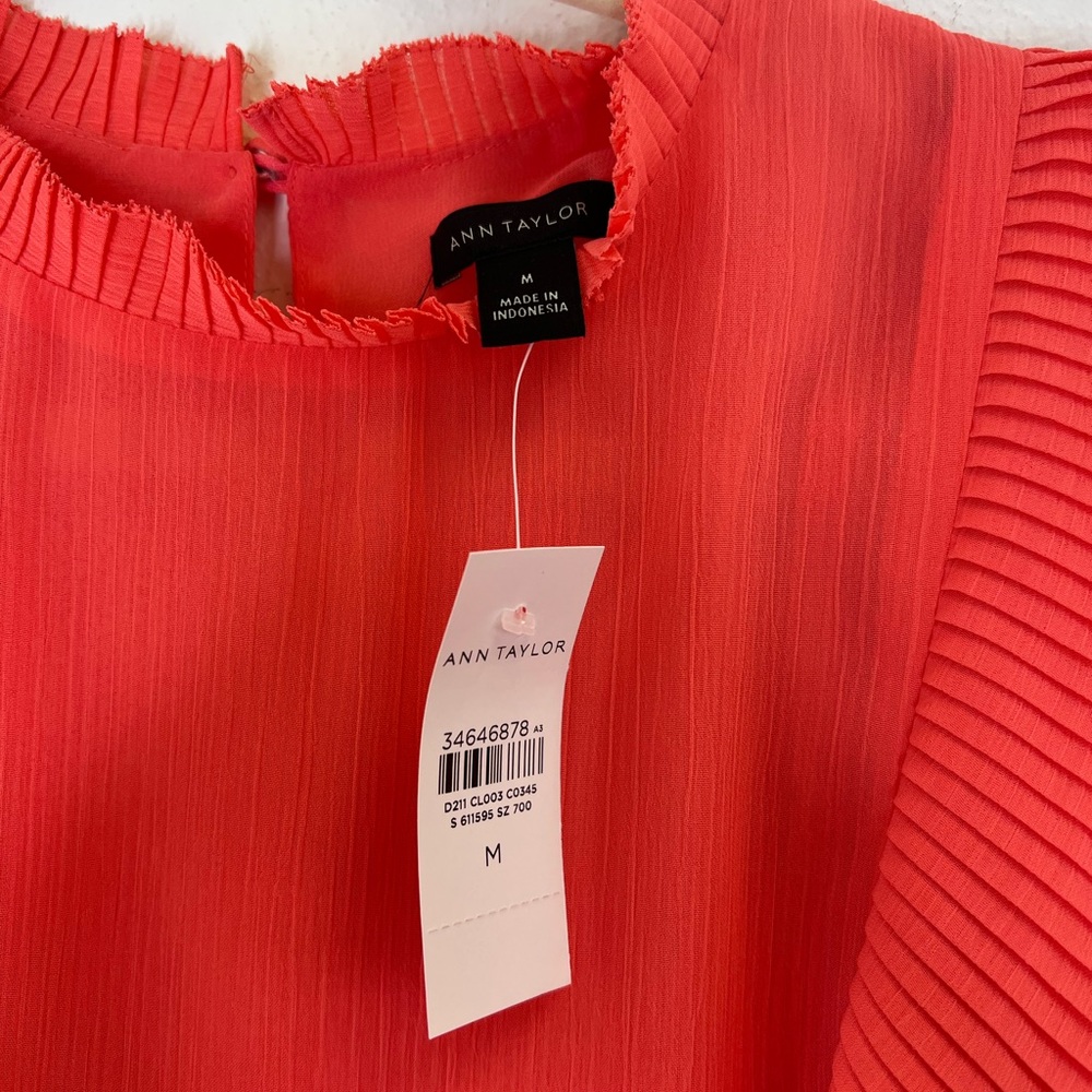 Plisse Ruffle Top - Picture 6 of 6